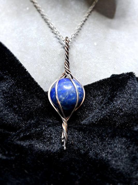 Lapislazuli Anhänger "Night Sky"