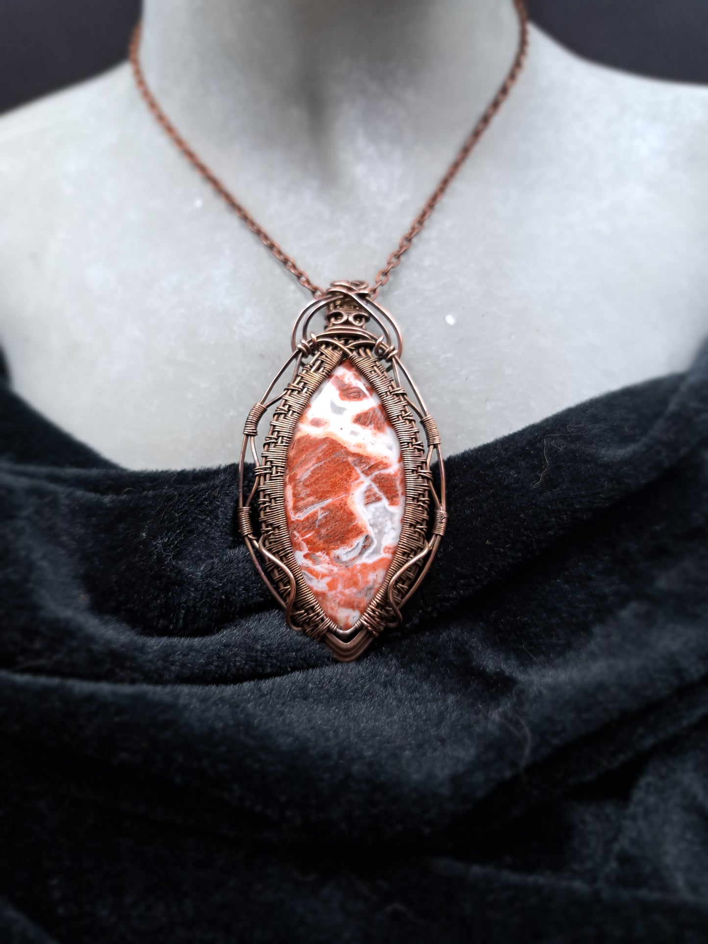 Brekzien Jaspis "Firefly"